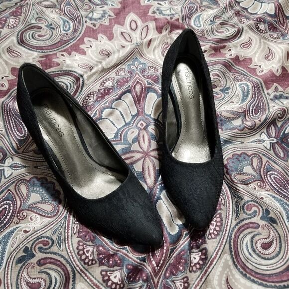 Maurices Lace Heels - Picture 1 of 3
